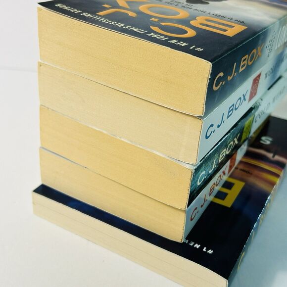 CJ Box Book Lot of 5 Joe Pickett Series PB 11 17 19 20 22 Western Mystery - Picture 8 of 8